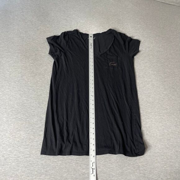 Victoria’s Secret V-Neck Love Script T-Shirt Slip Sleep Shirt PJ Dress - Picture 3 of 9